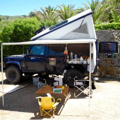 carrello tenda