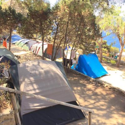 tenda campeggio baia del sole